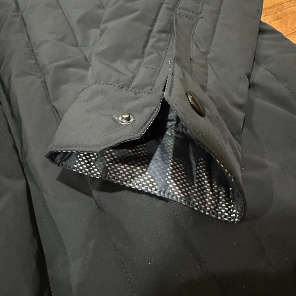 Robert Graham Full Zip Field Jacket Mens Stone $348 Black Logo RGF22R80 NEW - Picture 10 of 16